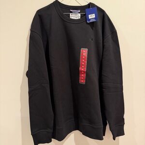 Champion‎ Men's Black Crewneck Sweatshirt